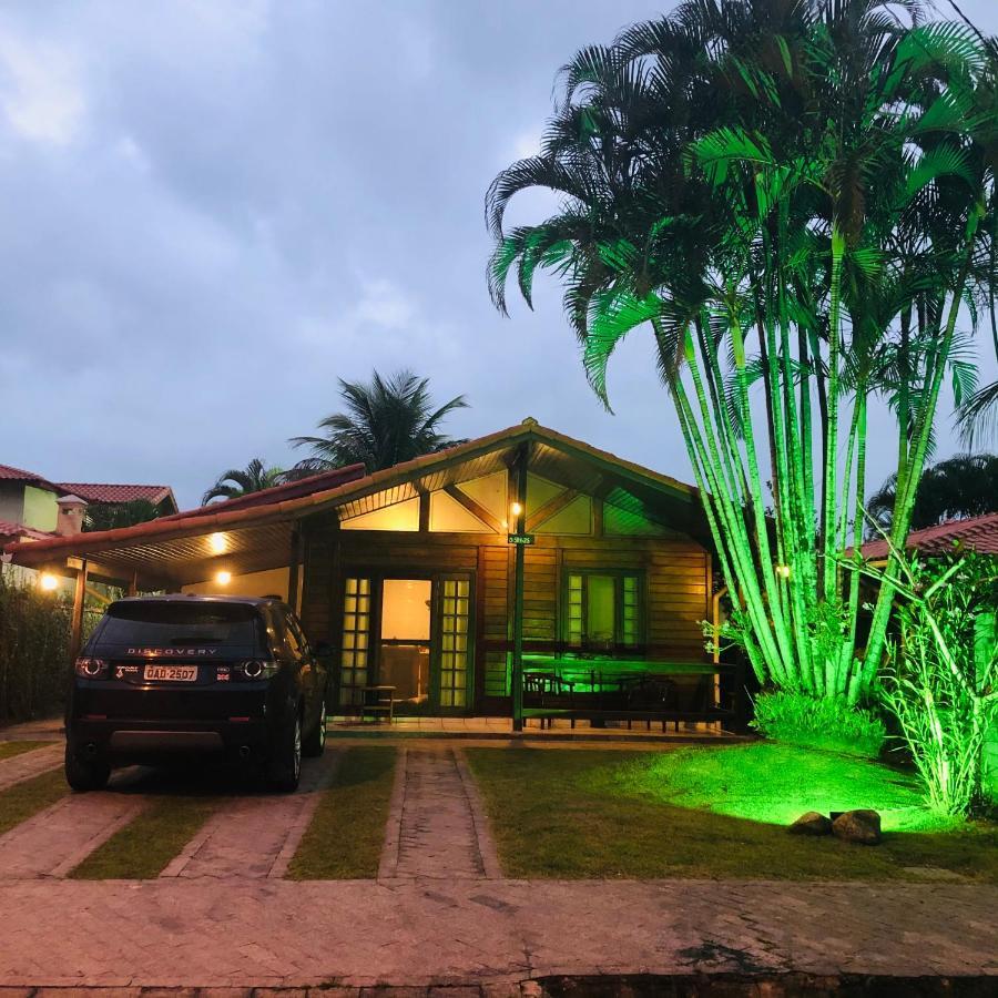 Casa De Praia Estilosa Com Piscina No Condominio-Litoral Norte Bertioga Bagian luar foto