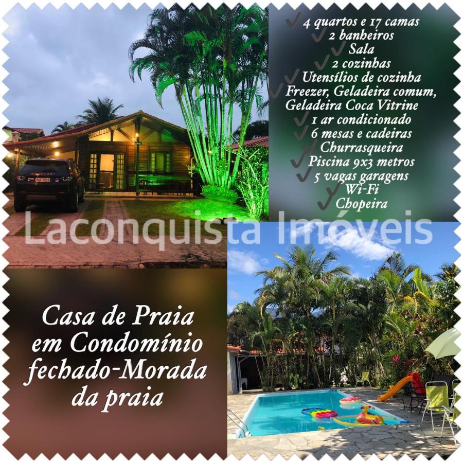 Casa De Praia Estilosa Com Piscina No Condominio-Litoral Norte Bertioga Bagian luar foto
