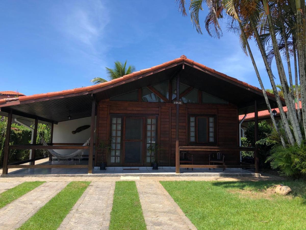 Casa De Praia Estilosa Com Piscina No Condominio-Litoral Norte Bertioga Bagian luar foto
